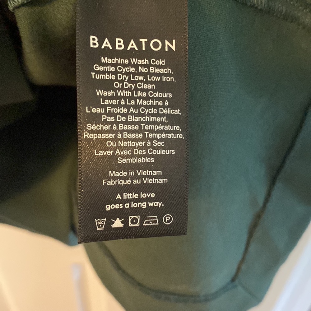Babaton off the shoulder body-con emerald green dress - Picture 4 of 5